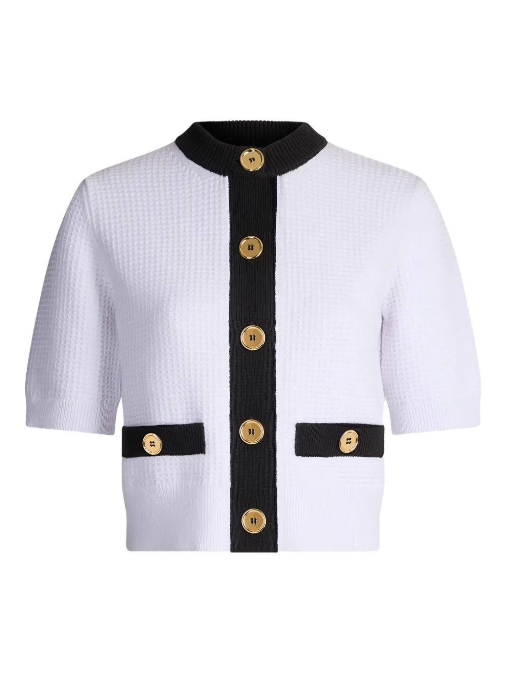 Patou Top senza colletto - Bianco