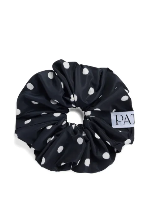 Patou polka-dot volume scrunchie