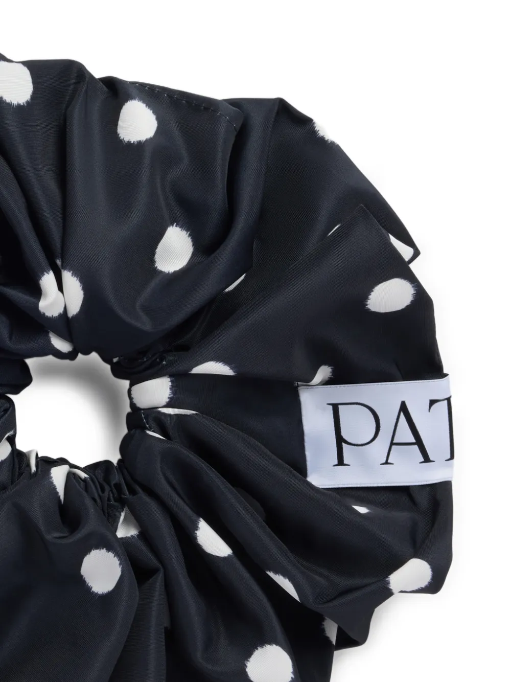 Polka-Dot Volume Scrunchie