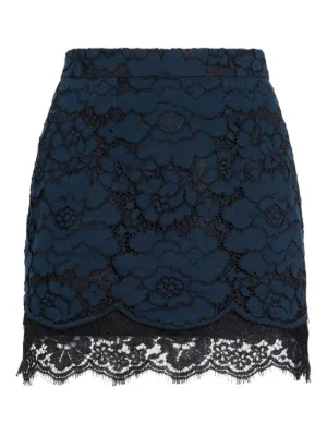 Patou Bloom ラッフル ミニスカート | ブラック | FARFETCH JP