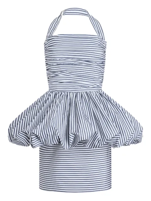 Patou halterneck mini dress
