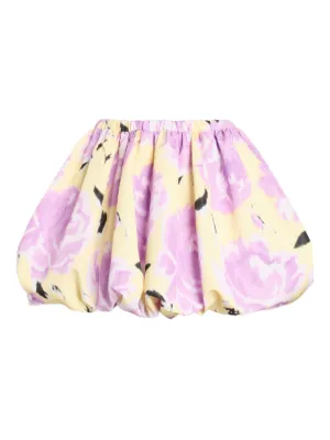 MERYLL ROGGE graphic-print Mini Skirt | Purple | FARFETCH