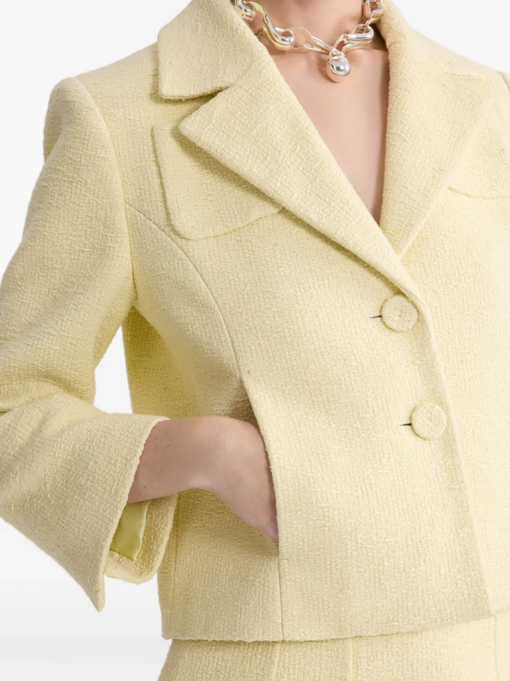 Tailored Buttoned Jacket