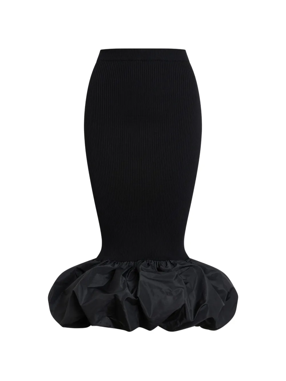 Patou Gonna lunga aderente - Nero