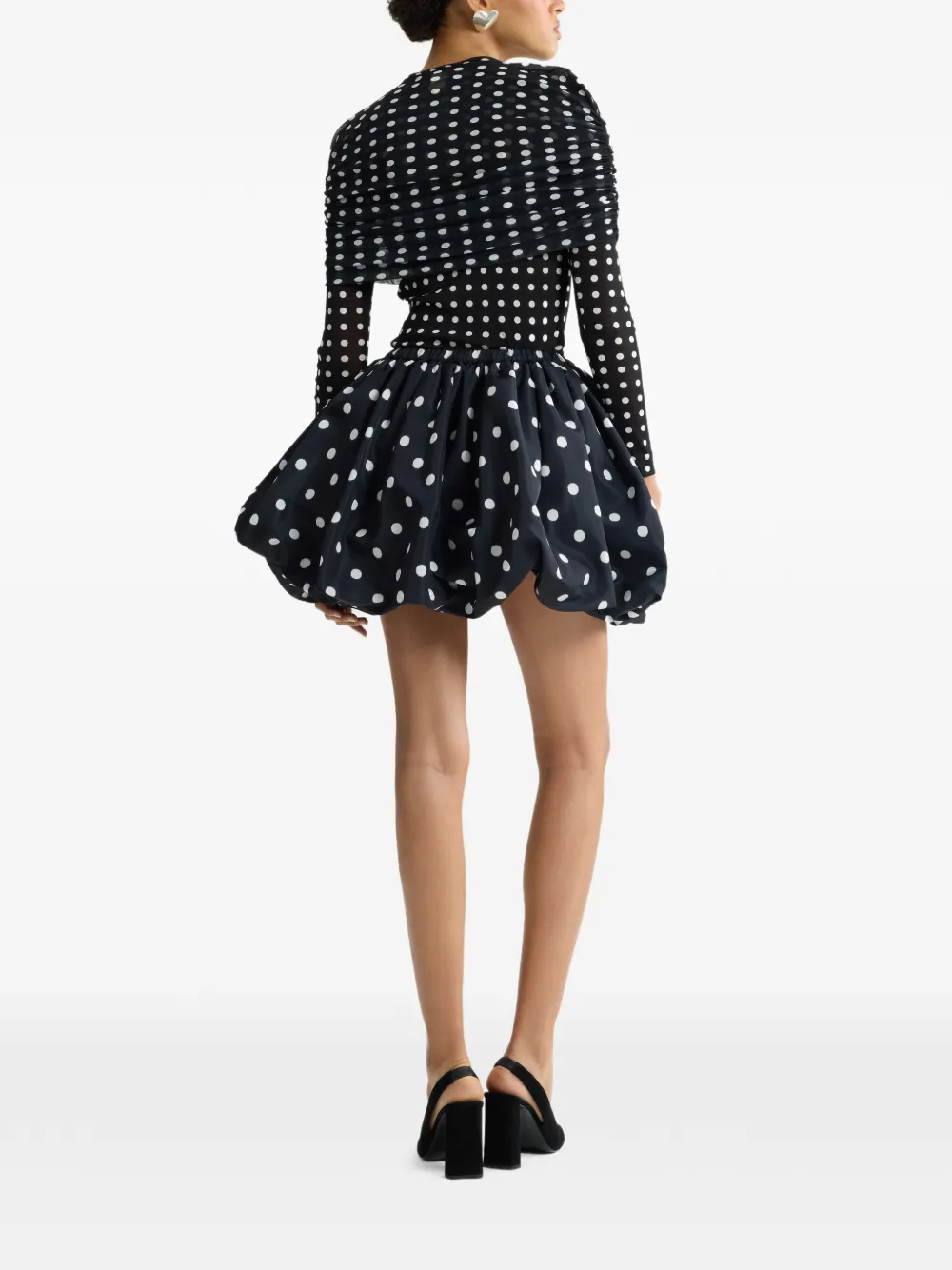 Patou Shirt met stippen Zwart