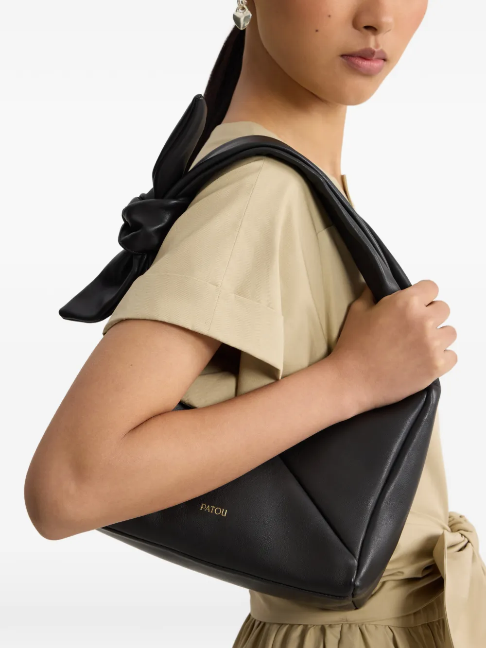 Bonbonnette Knot-Detail Shoulder Bag