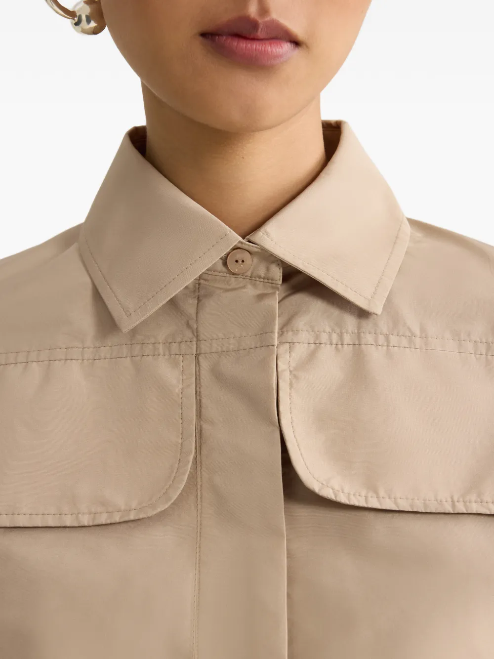 Patou Cropped blouse Beige