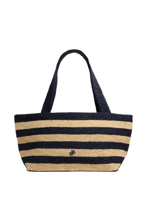 Patou GM Trapeze striped tote bag