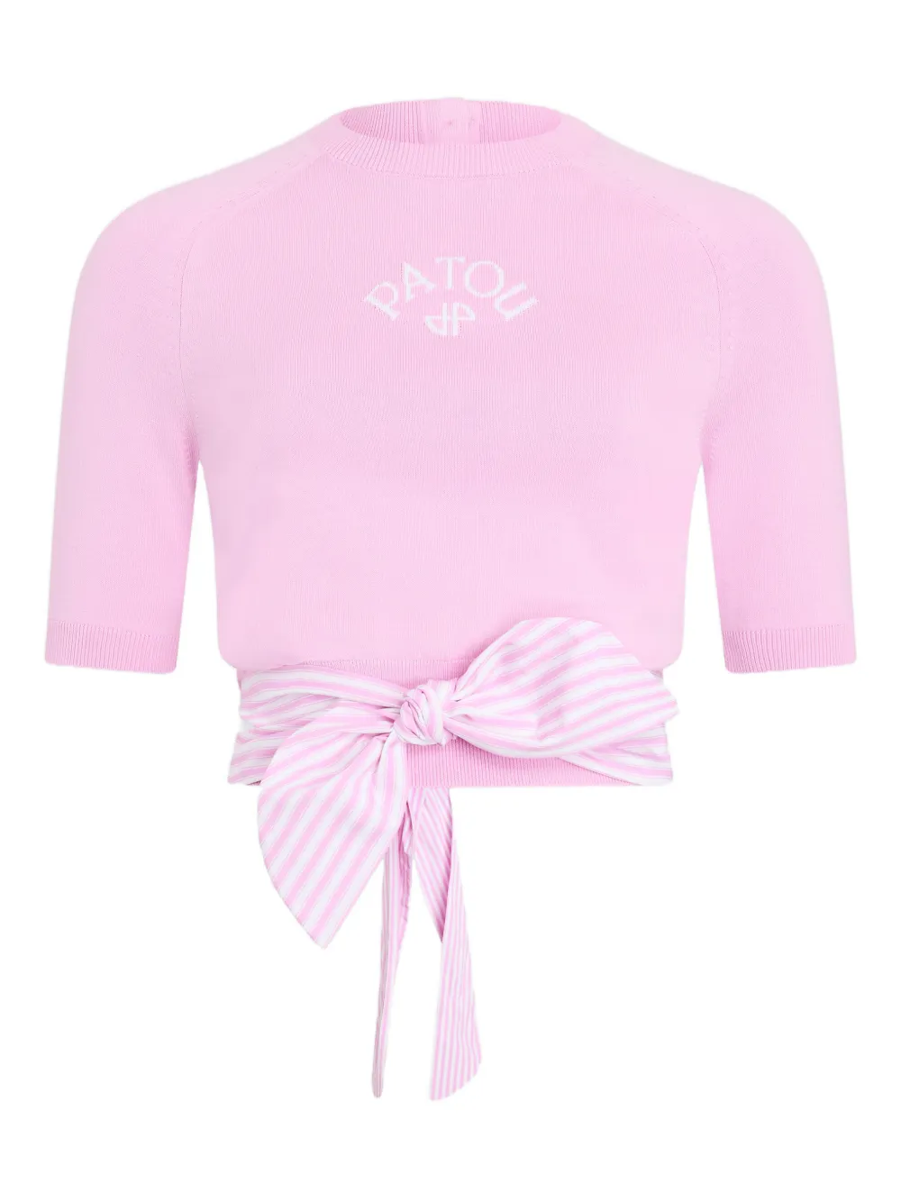 Patou T-shirt con logo - Rosa