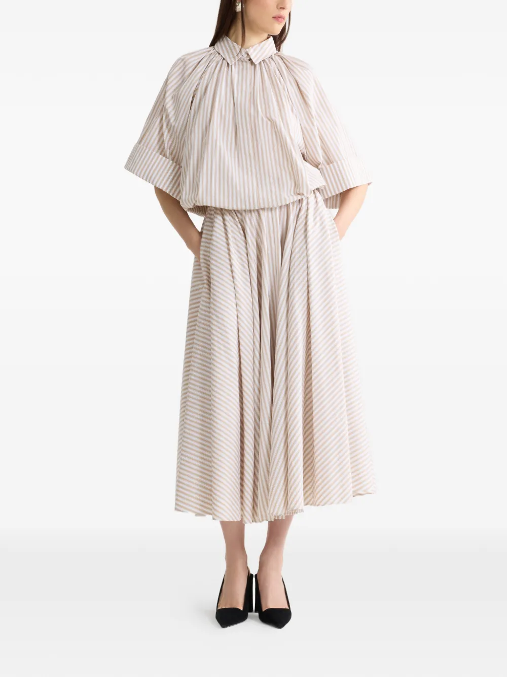  Patou Striped Shirt - Neutrals 