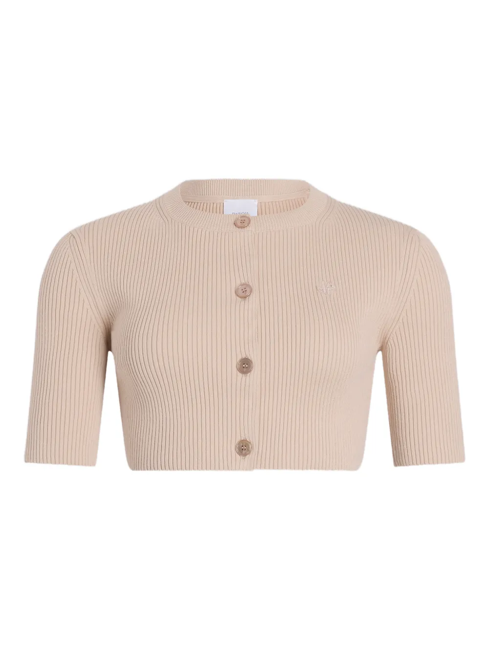Patou Cardigan crop a coste - Toni neutri
