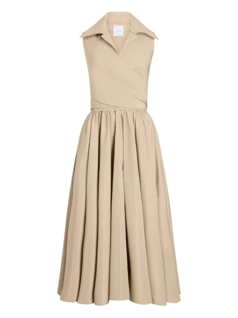 Patou draped midi dress