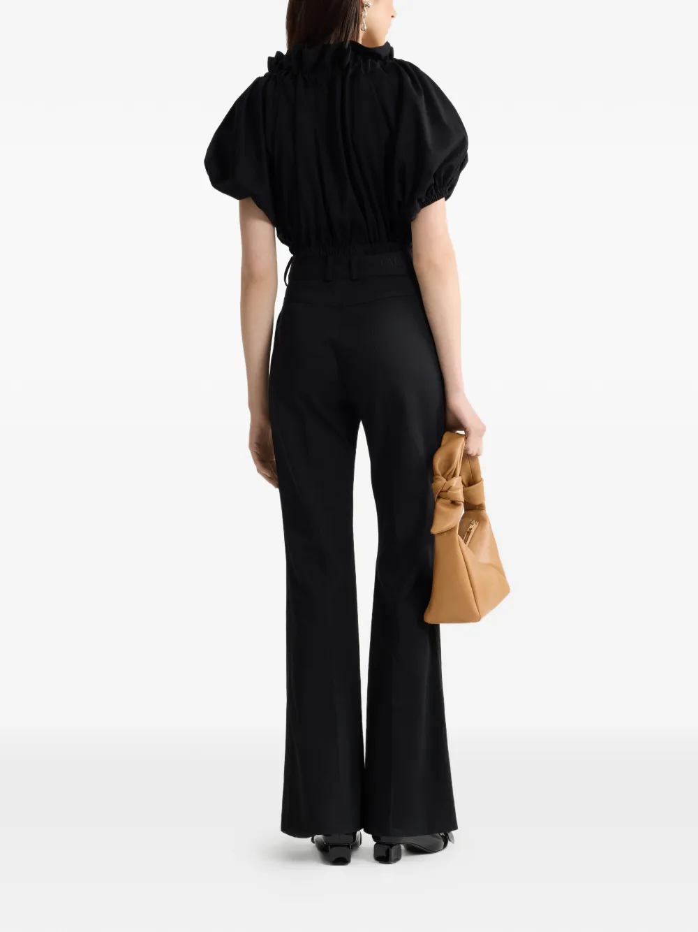 Patou Cropped top Zwart