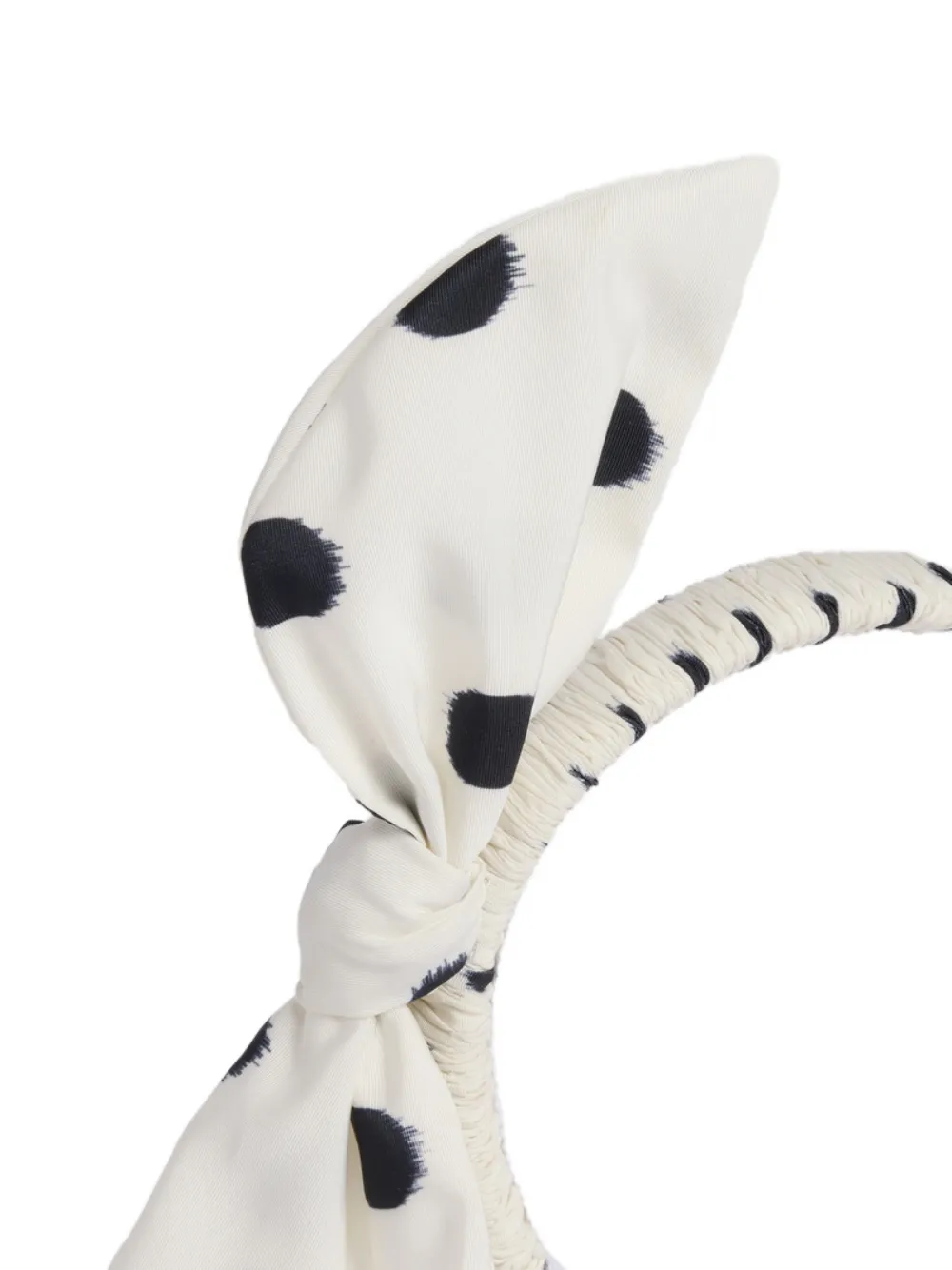 Polka Dot-Pattern Headband