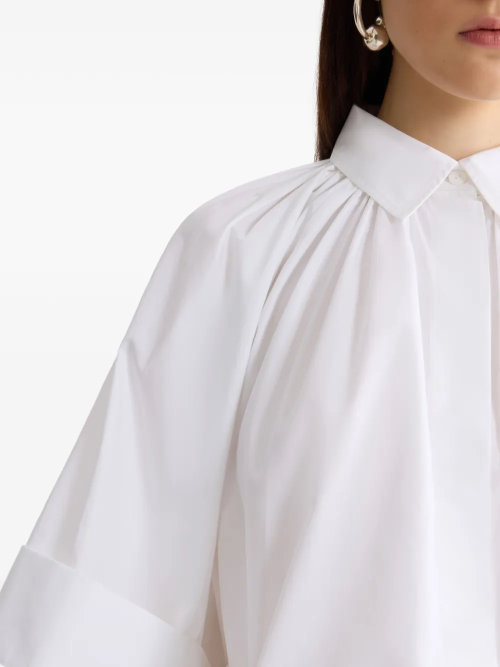 Patou Cropped blouse Wit