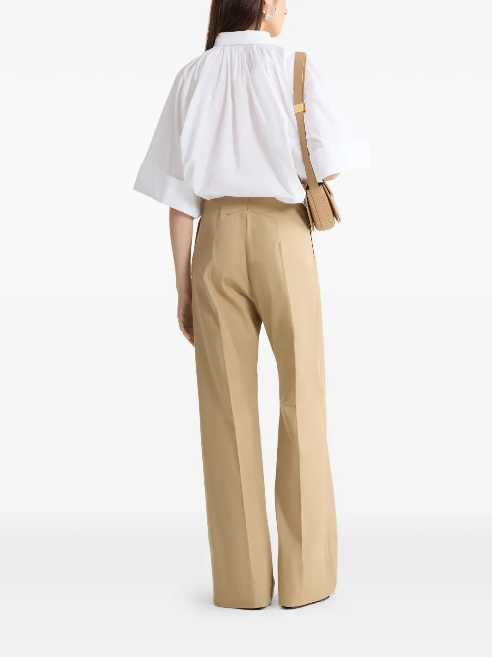 Patou Cropped blouse Wit