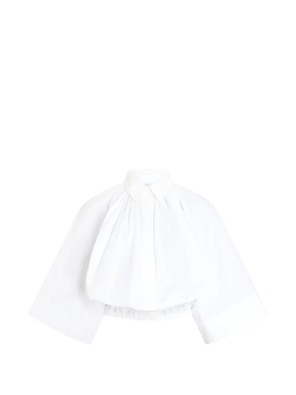 Patou Camicia crop - Bianco