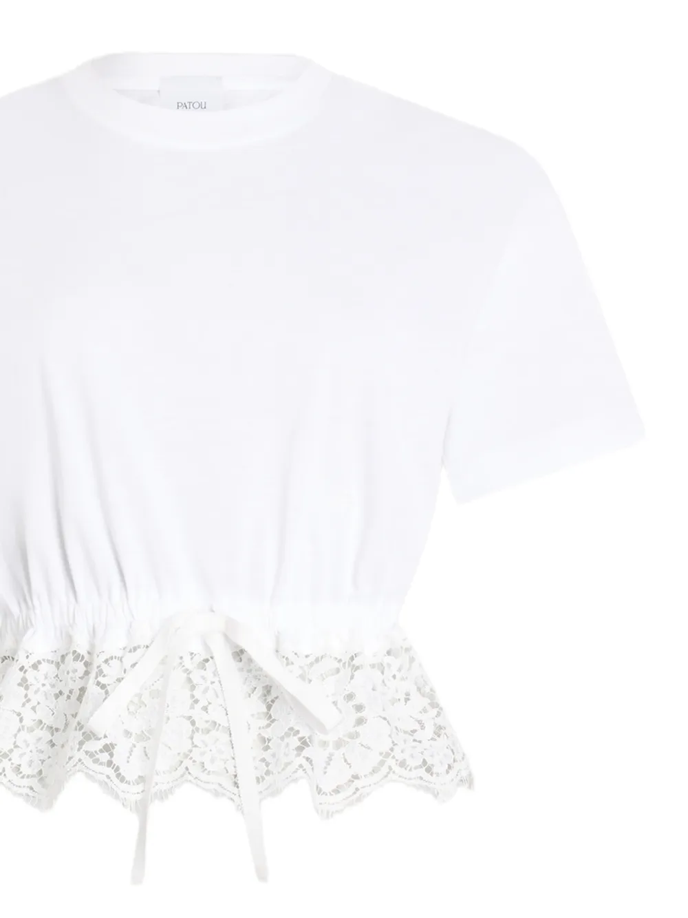 Lace-Hem T-Shirt
