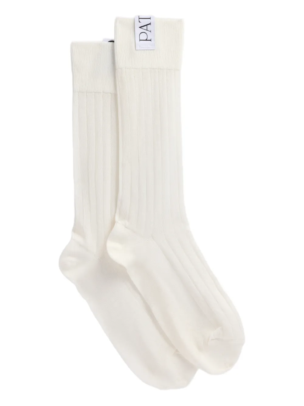 Patou Calzini a coste - Bianco