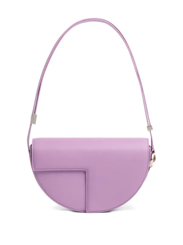 Patou Le Patou Logo-patch Shoulder Bag in Purple
