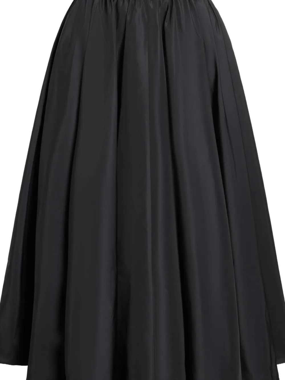 Patou Midi-rok met elastische taille Blauw