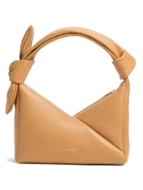 Patou Bonbonnette knot-detail shoulder bag