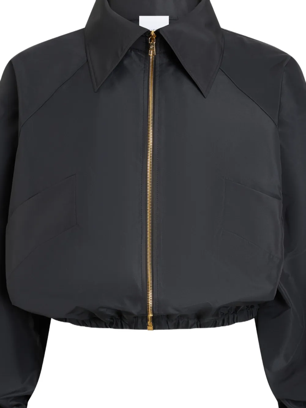  Patou Zipped Bomber Jacket - Black 