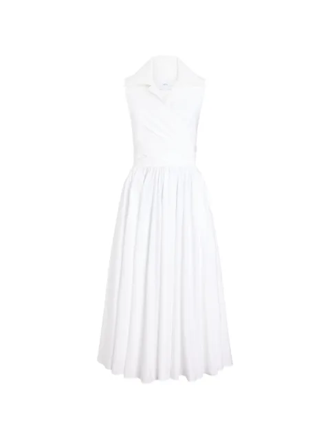 Patou draped midi dress