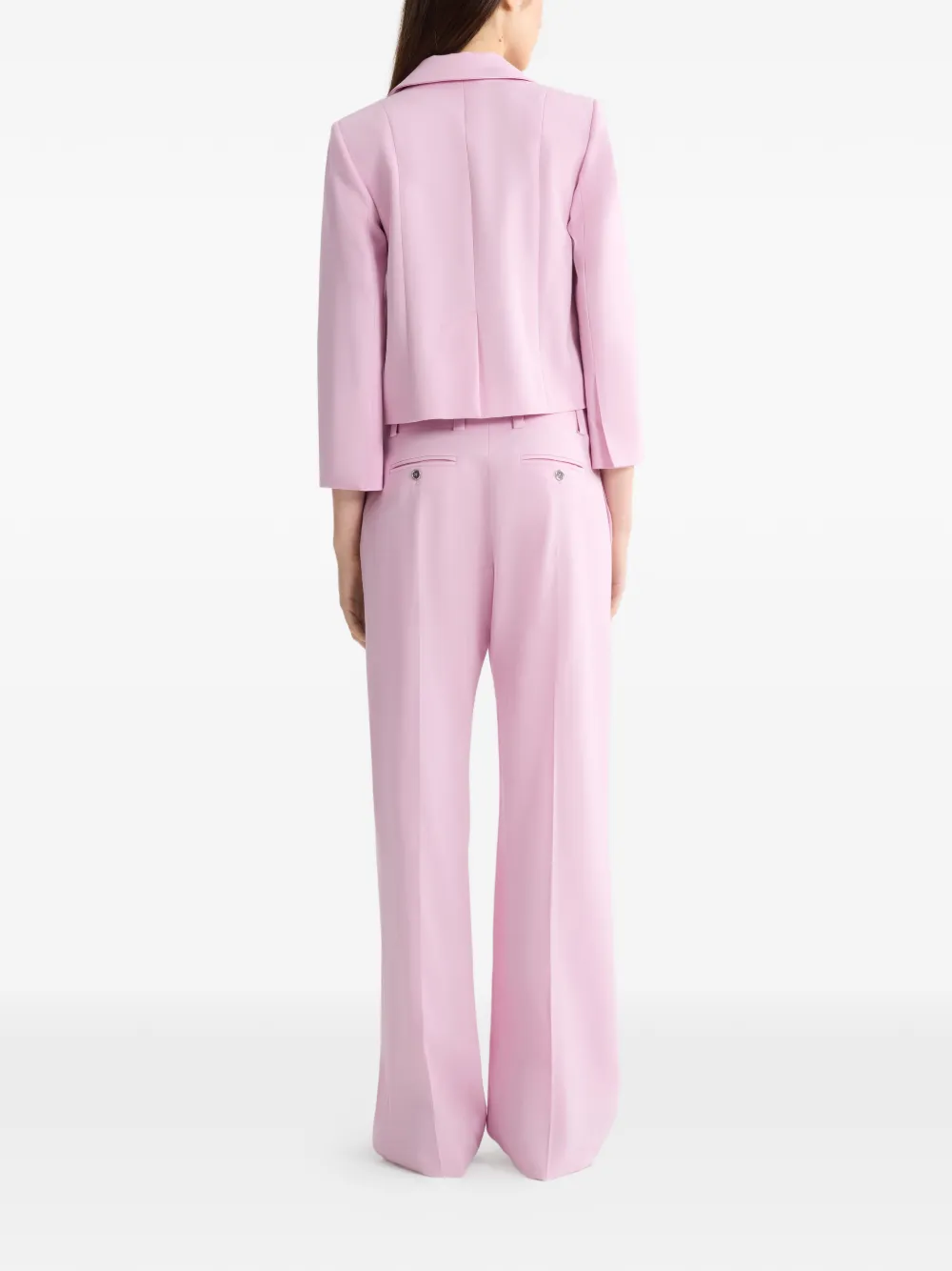  Patou Tailored Buttoned Jacket - Pink 