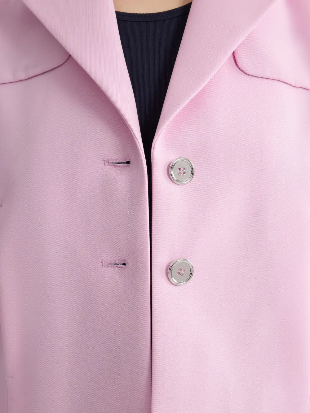Patou Getailleerd jack met knopen Roze