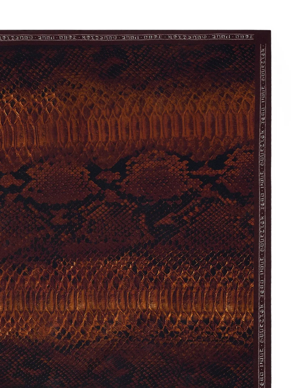 Jean Paul Gaultier python print silk scarf | Men | Image 2