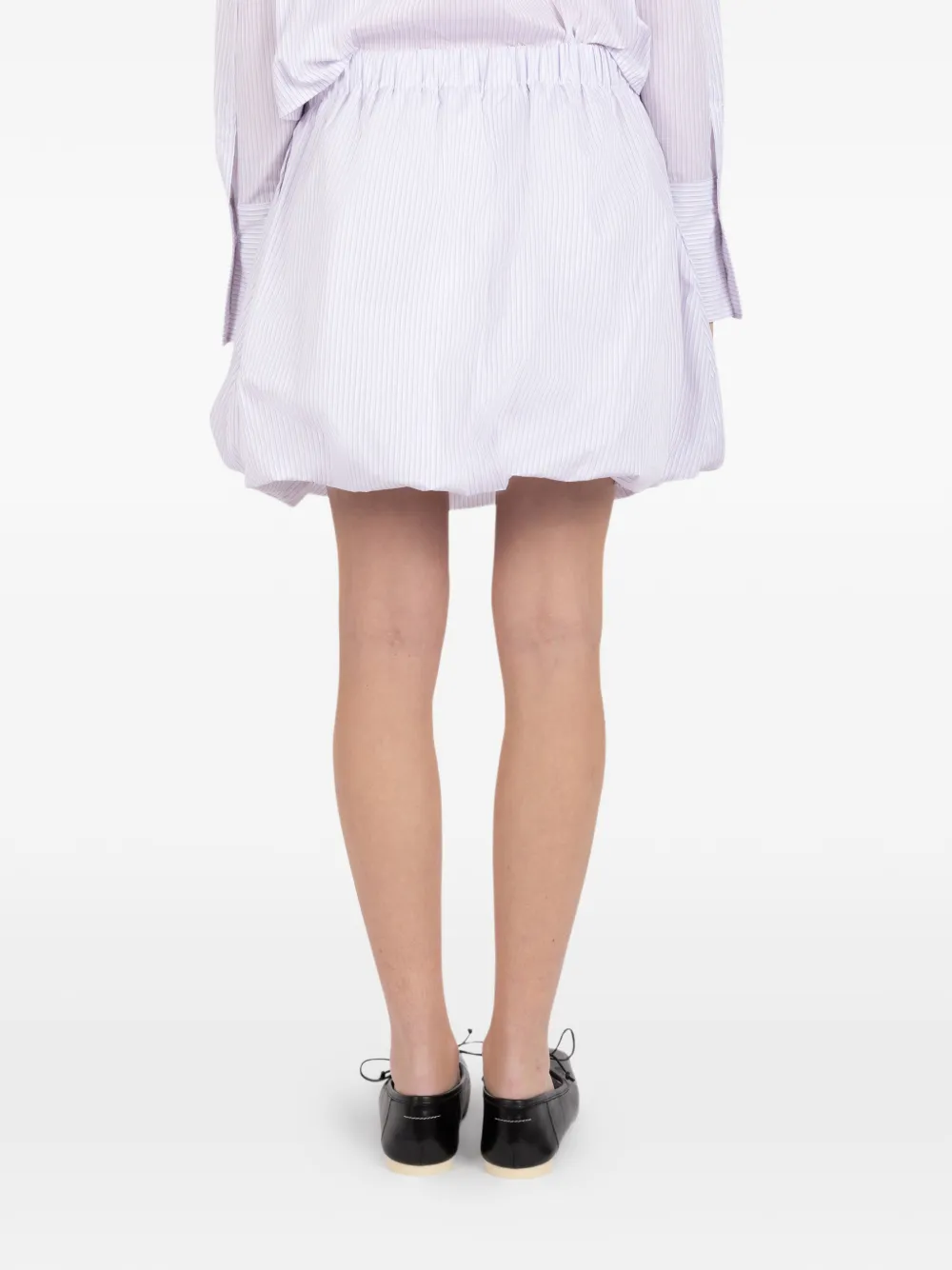  Société Anonyme Striped Mini Skirt - White 