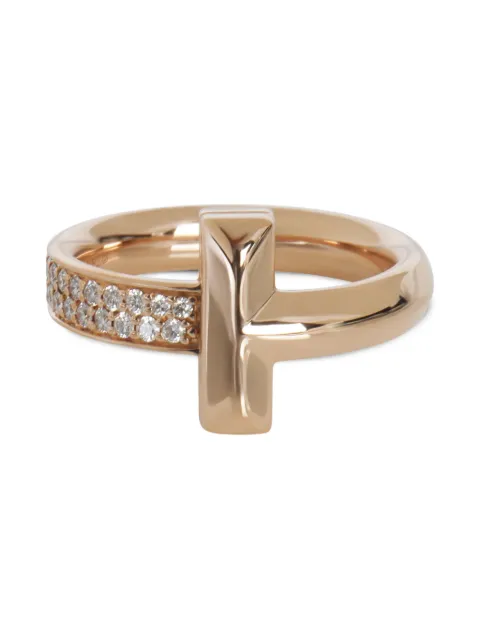 Tiffany & Co. Pre-Owned T1 diamond rose gold ring