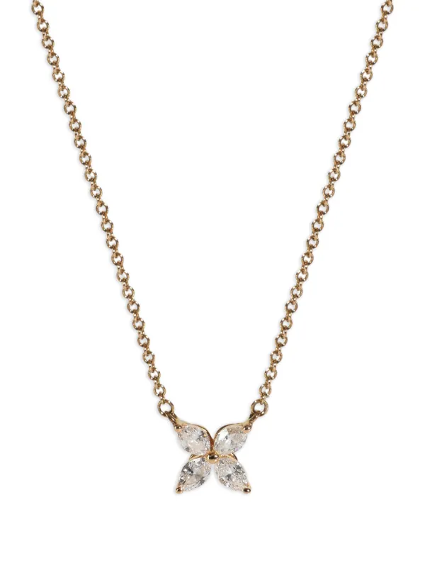 Tiffany & Co. Pre-Owned Victoria ダイヤモンド バタフライ