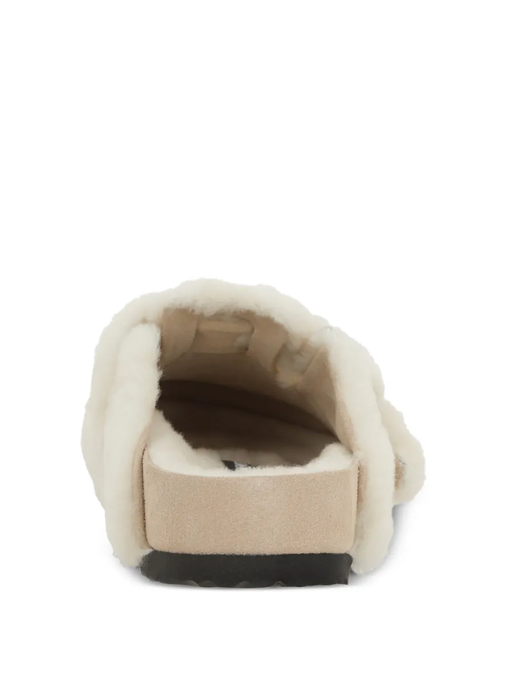 BIRKENSTOCK 1774 Boston lammy muiltjes Beige