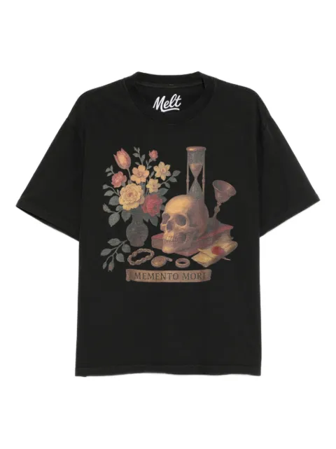 Melt graphic-print T-shirt