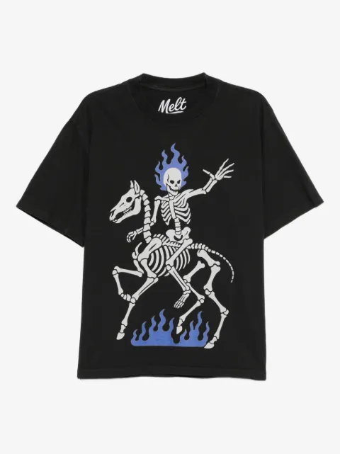 Melt graphic-print T-shirt
