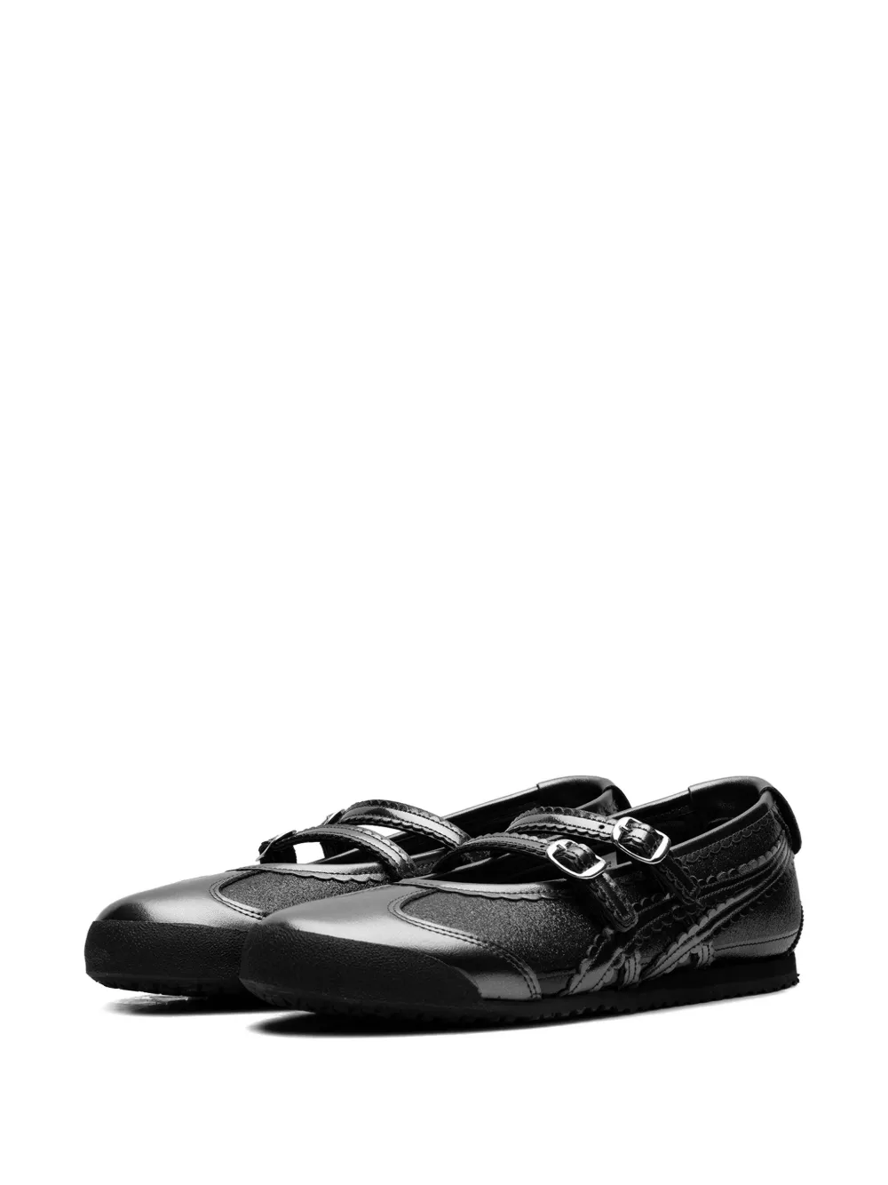 Onitsuka Tiger 66 TGRS buckle ballet flats Zwart