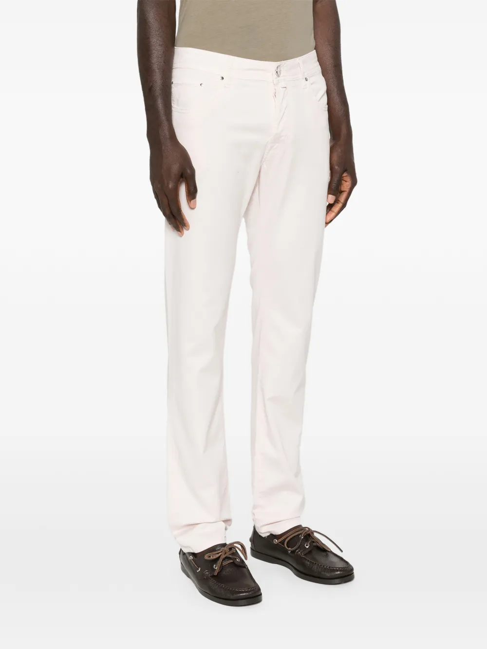  Jacob Cohën Bard Trousers - Pink 