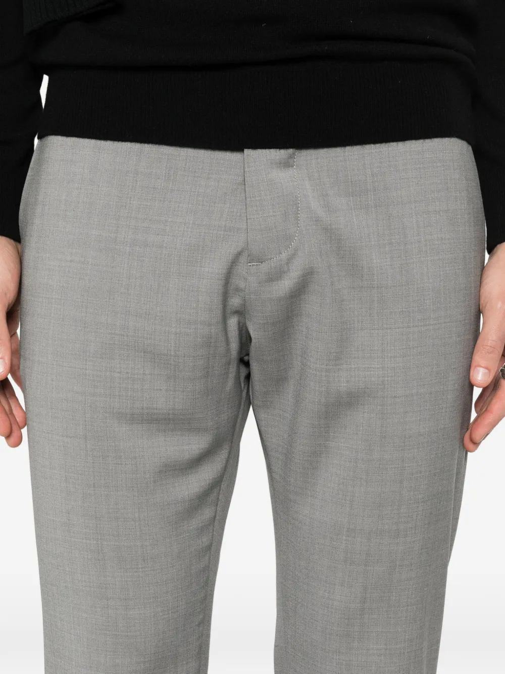 Grey Tailored Trousers