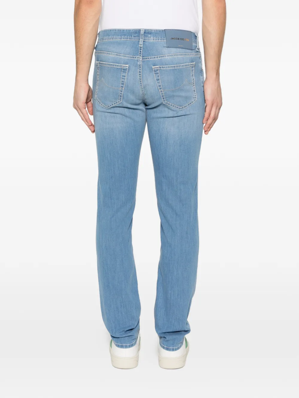 Jacob Cohën Bard regular-fit jeans met vijf zakken Blauw