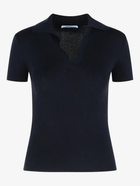 Max Mara Albero ribbed-knit T-shirt