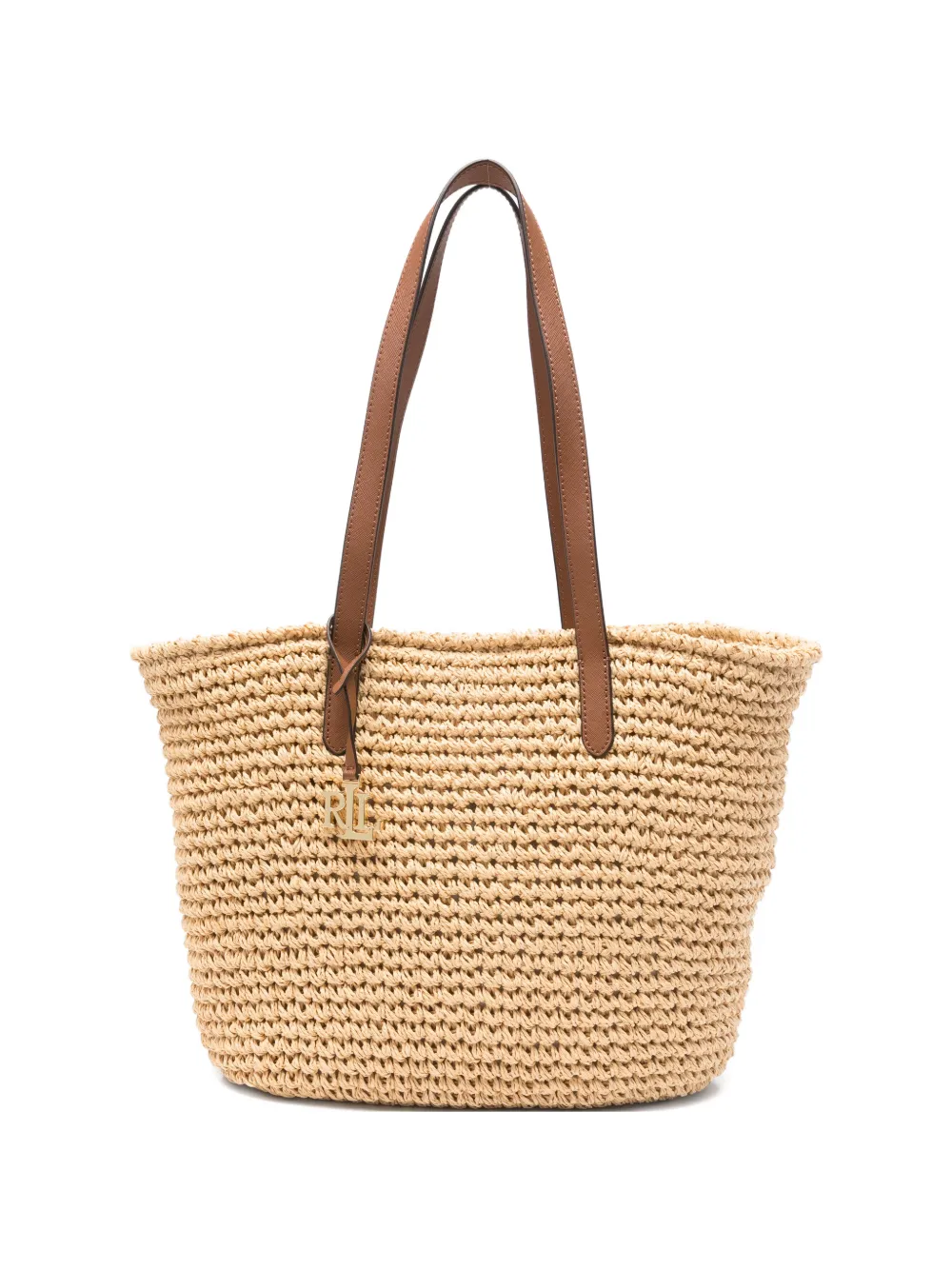 Lauren Ralph Lauren logo-charm tote bag - Toni neutri