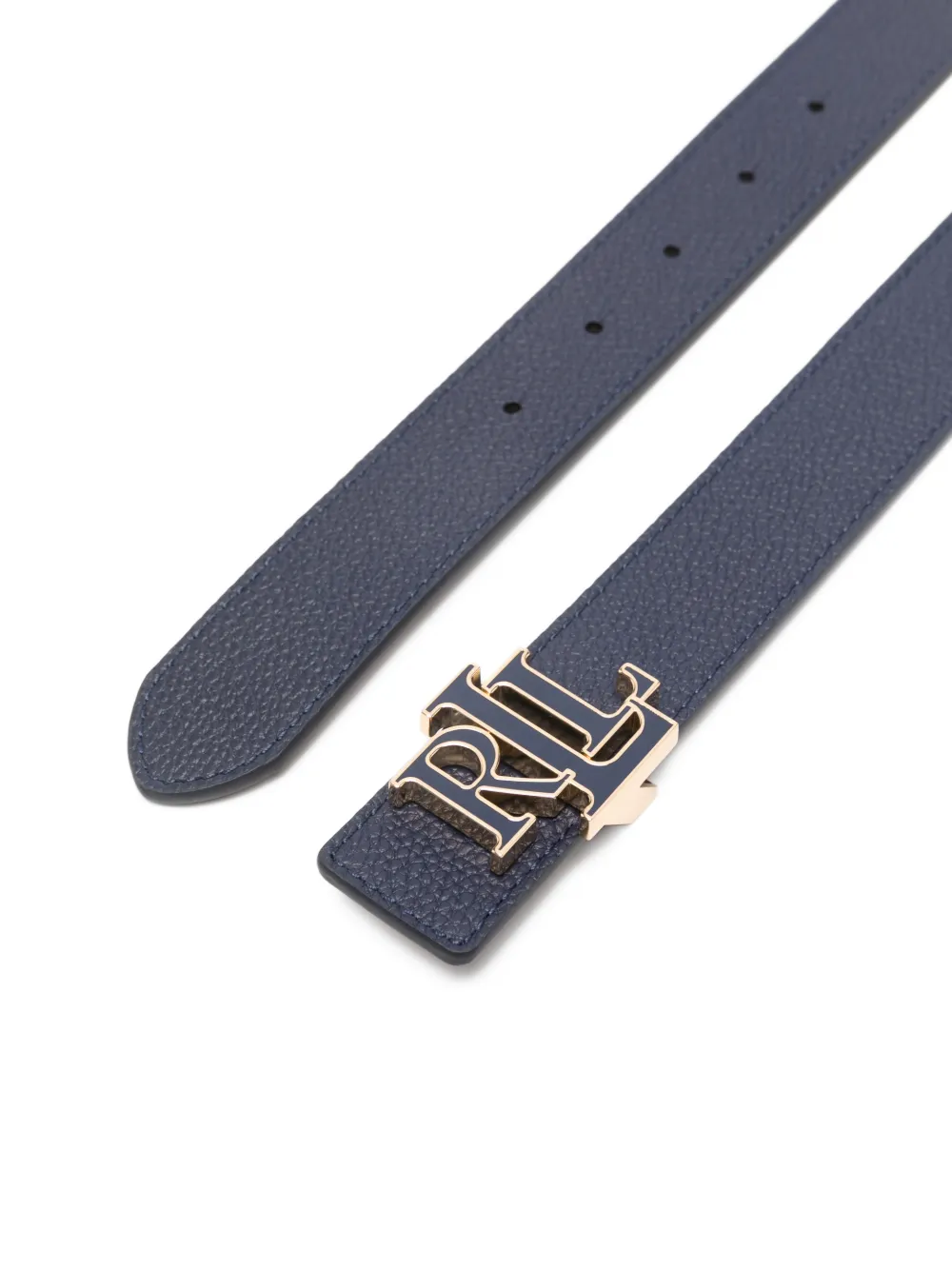 Lauren Ralph Lauren Riem met logogesp Blauw