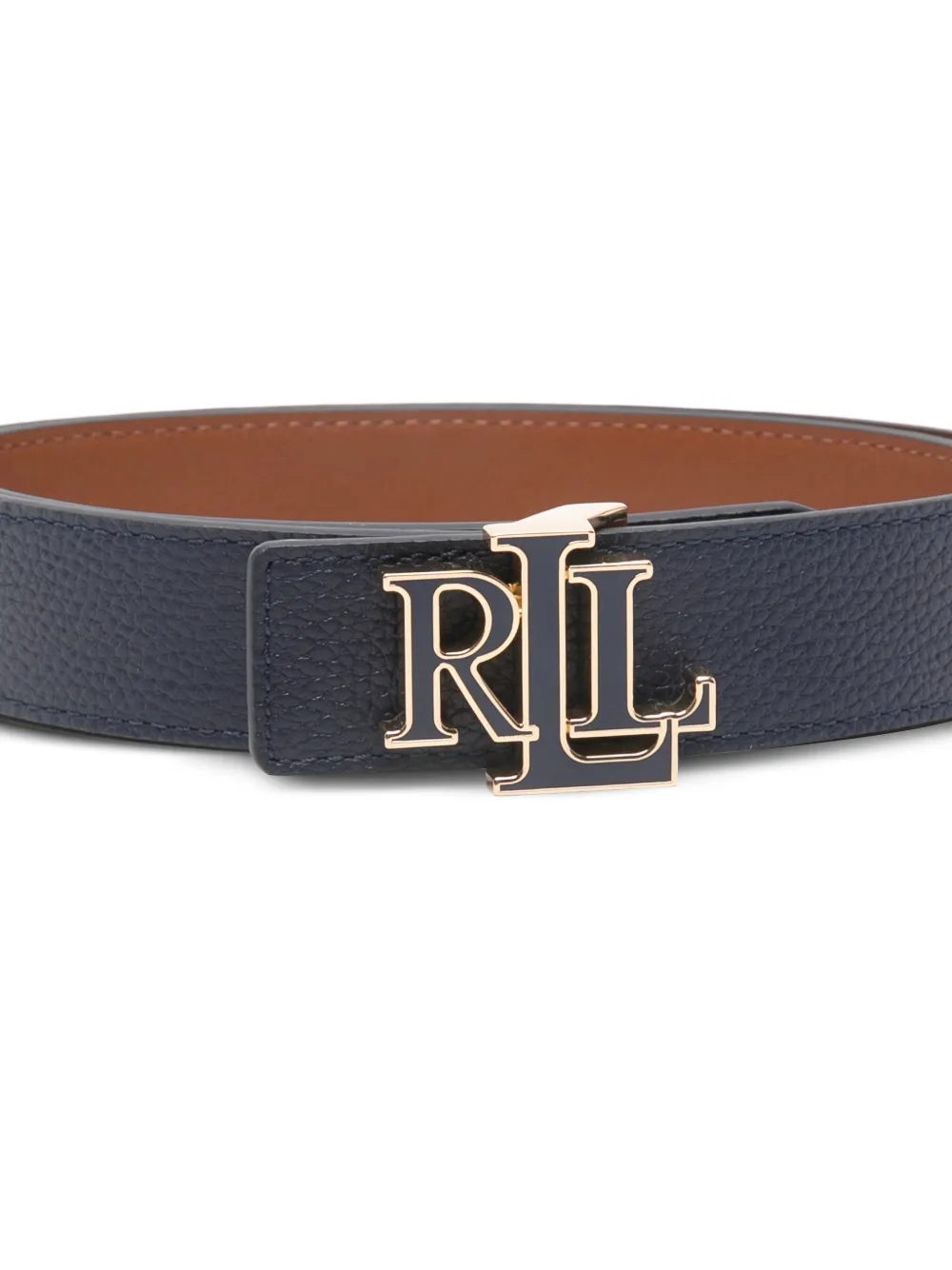 Lauren Ralph Lauren Riem met logogesp Blauw