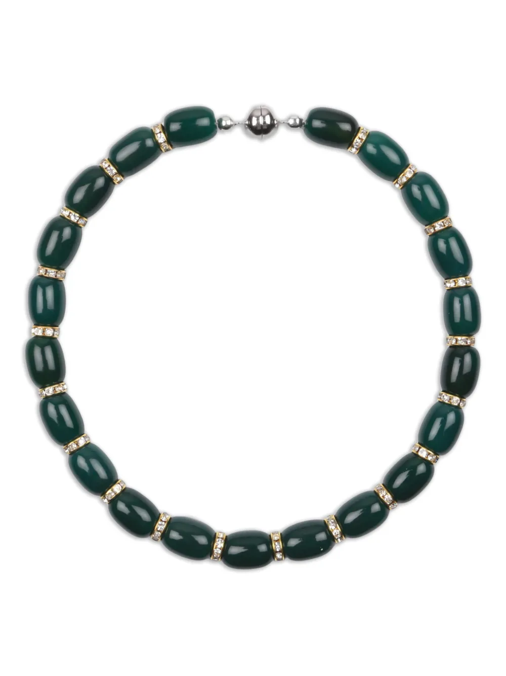JULIETTA Donna jade necklace - Verde
