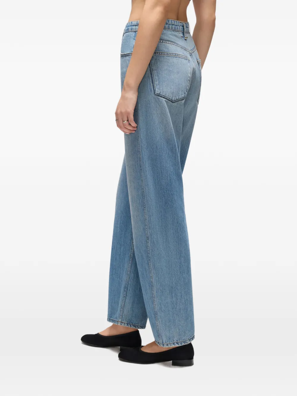  Re/done Patch-pocket Trousers - Blue 