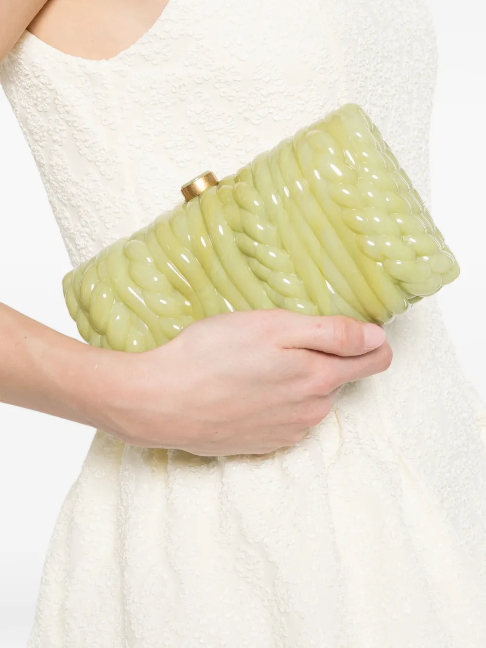 Cult Gaia Helene clutch Groen