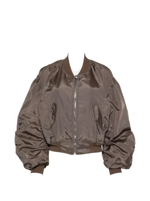 Rick Owens padded zip-up bomber jacket