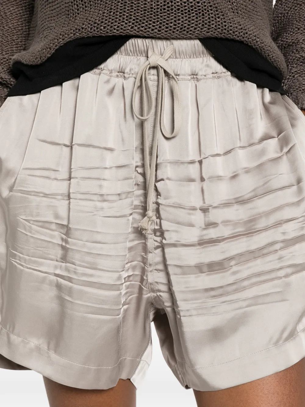 Rick Owens Shorts met trekkoord Grijs